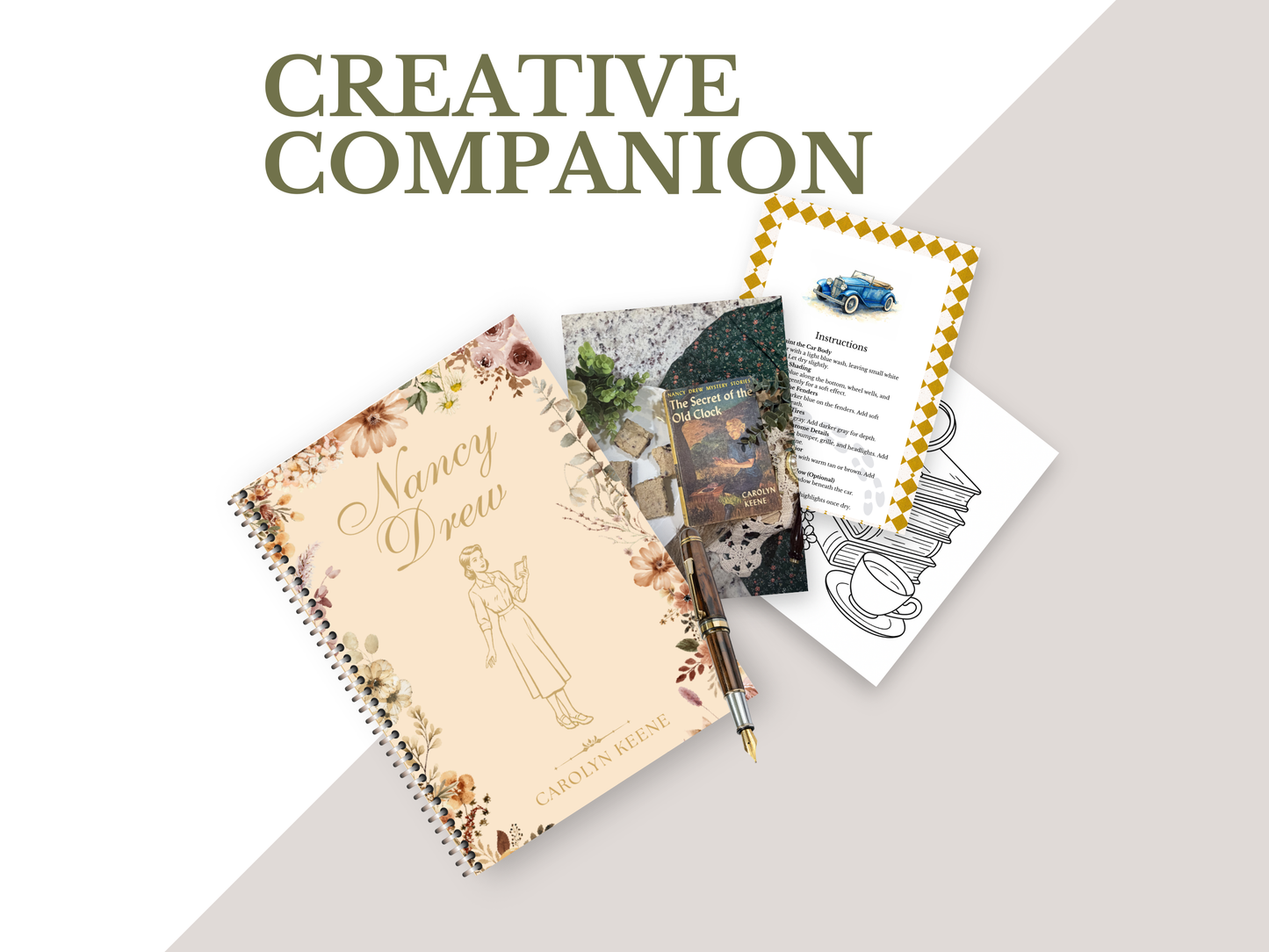 Nancy Drew: The Secret of the Old Clock Creative Companion