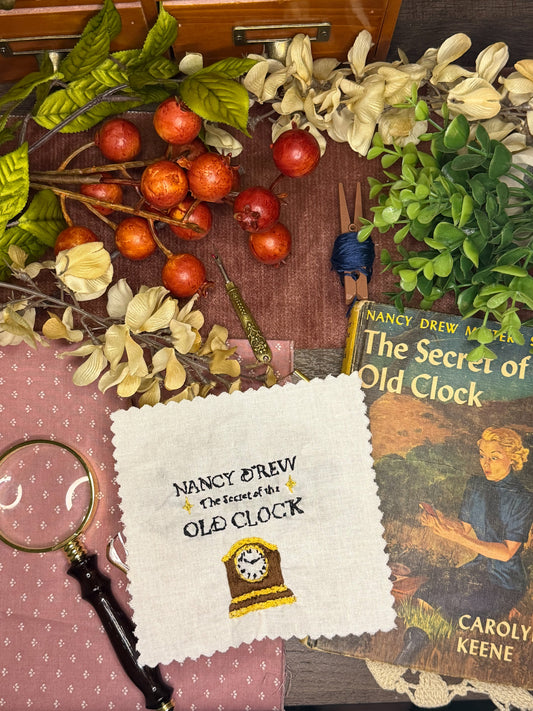 Nancy Drew: The Secret of the Old Clock Embroidery Kit