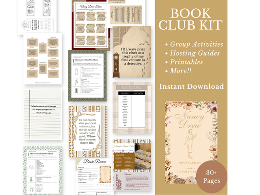 Nancy Drew: The Secret of the Old Clock Book Club Kit (PDF)