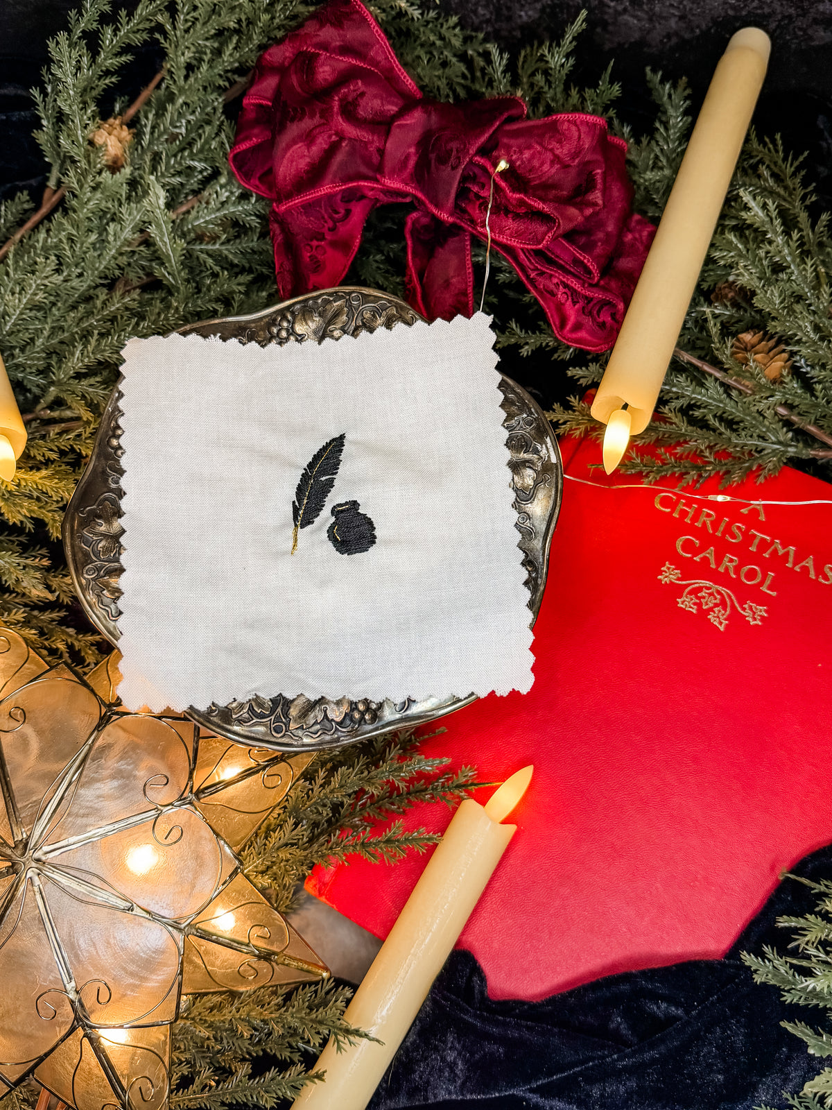 A Christmas Carol  Embroidery Patch Stickers (PDF Version)