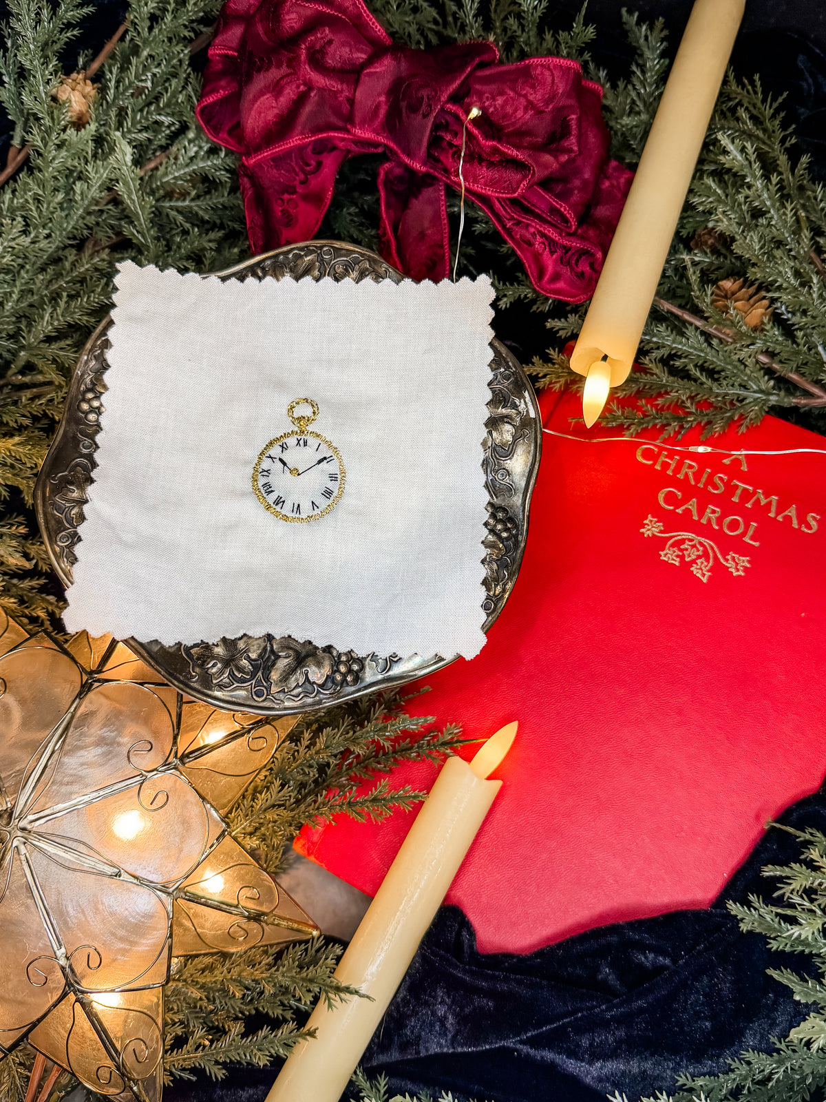 A Christmas Carol  Embroidery Patch Stickers (PDF Version)