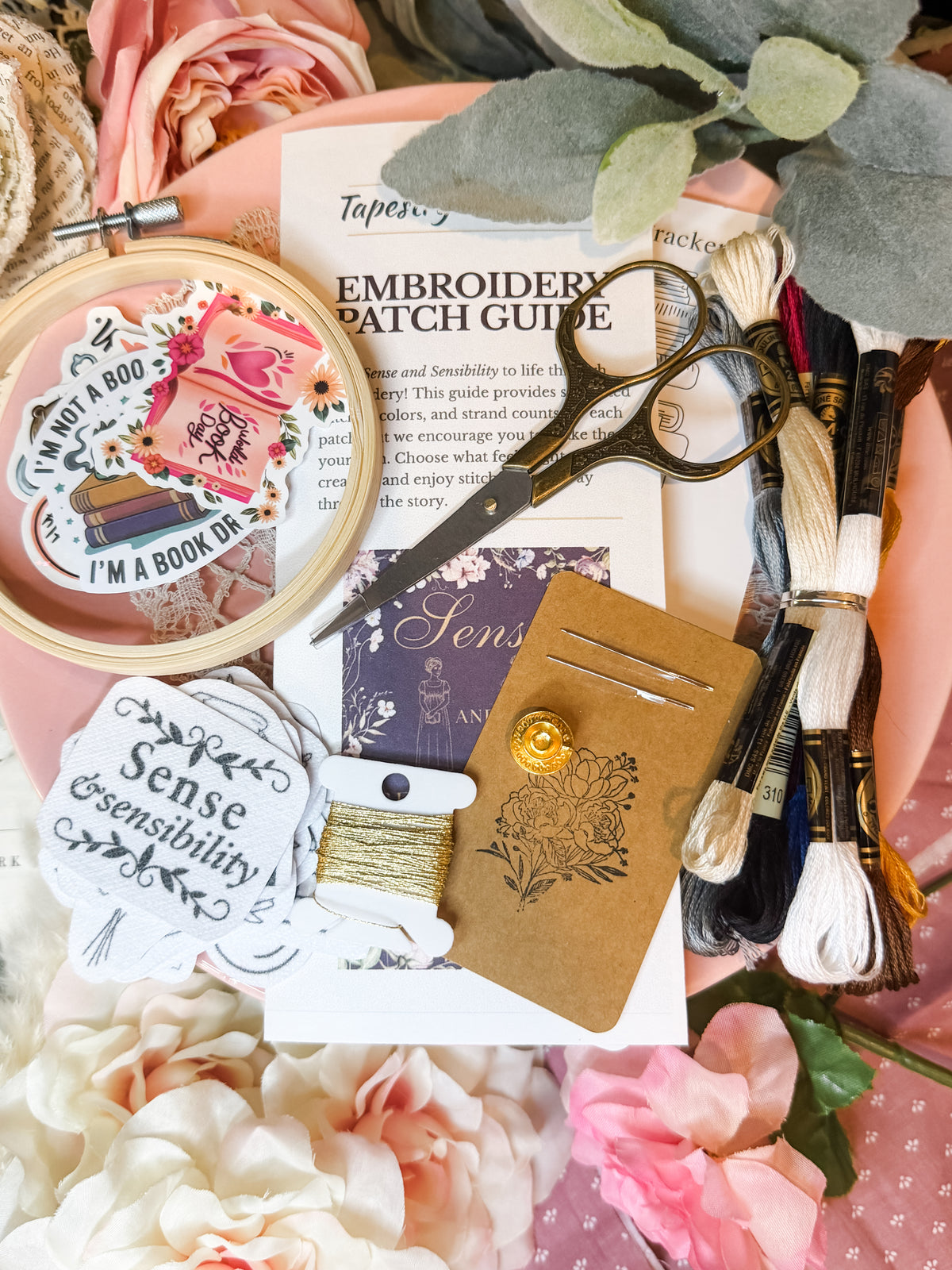 Sense and Sensibility Embroidery Kit