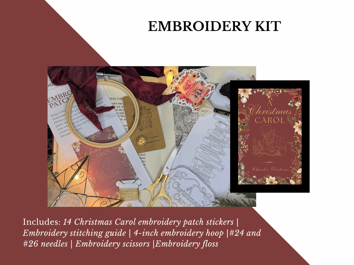 A Christmas Carol Embroidery Kit
