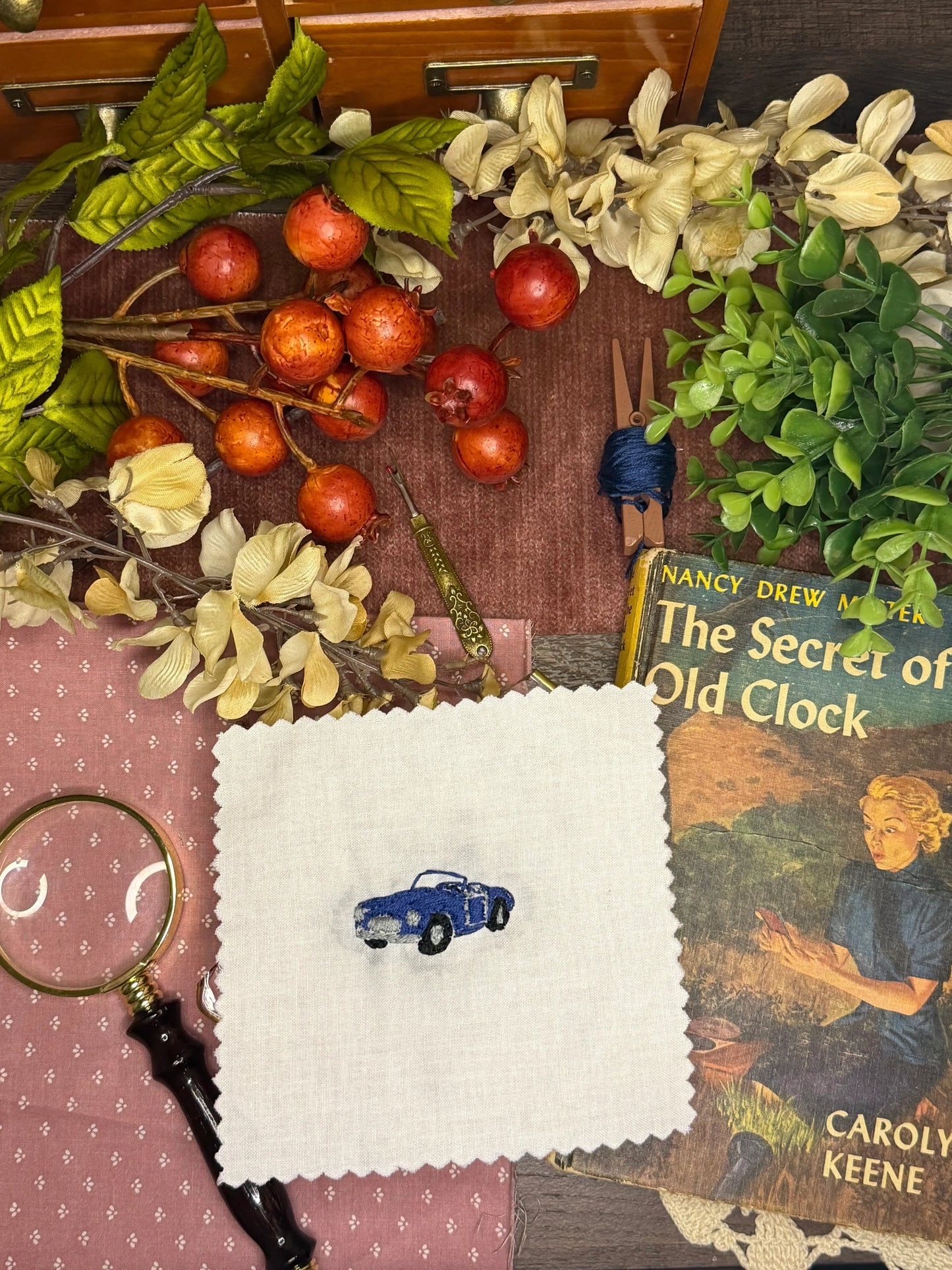 Nancy Drew: The Secret of the Old Clock Embroidery Kit