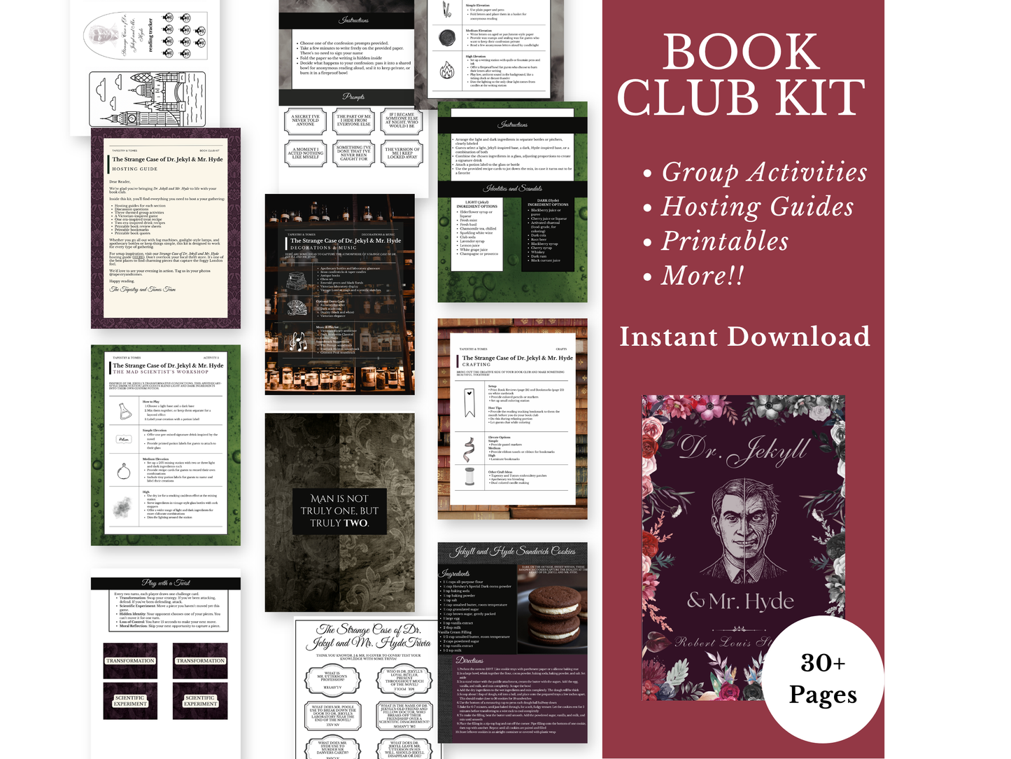 Jekyll and Hyde Book Club Kit (PDF)