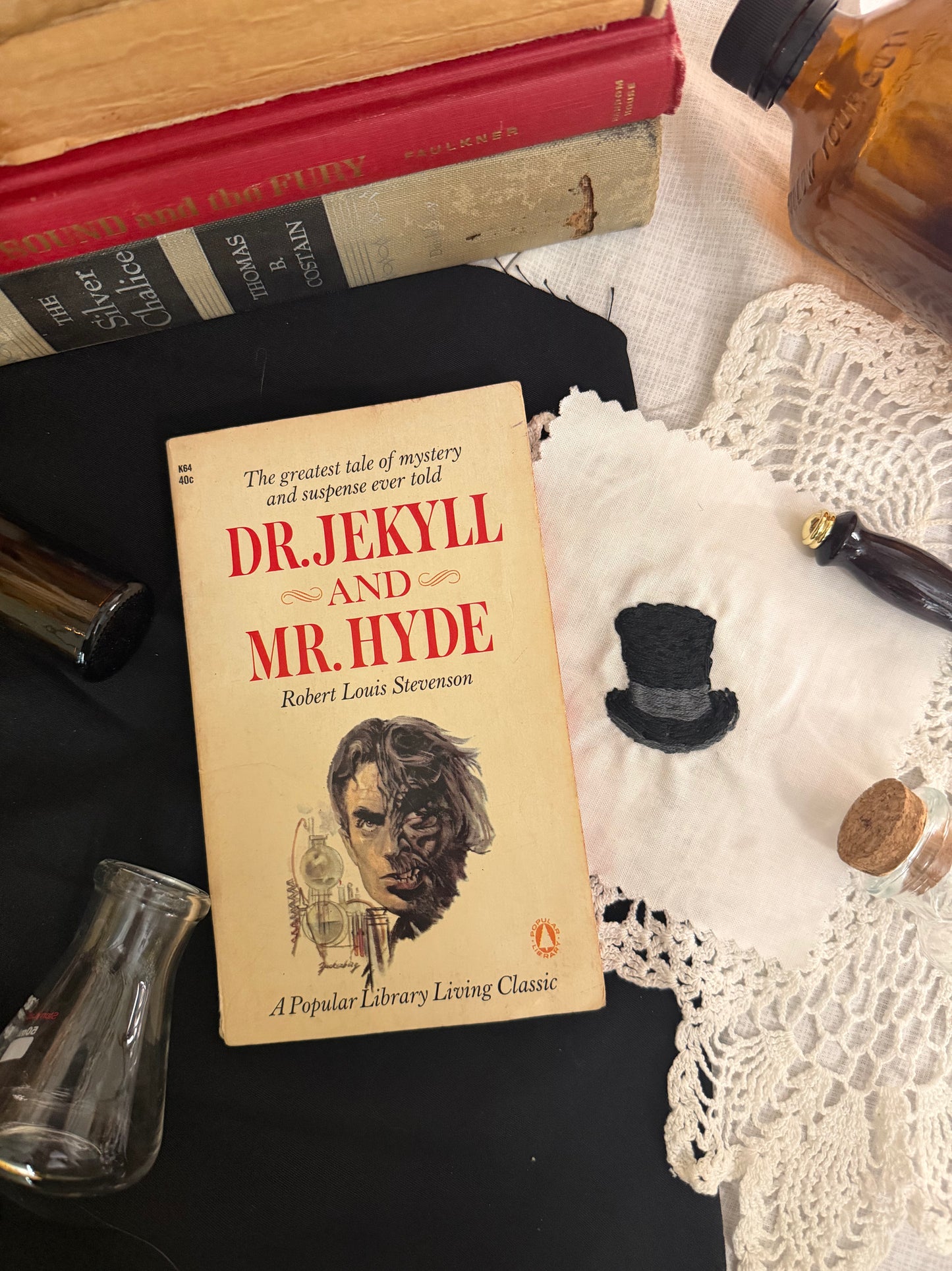 Jekyll and Hyde Embroidery Patch Stickers (PDF Version)