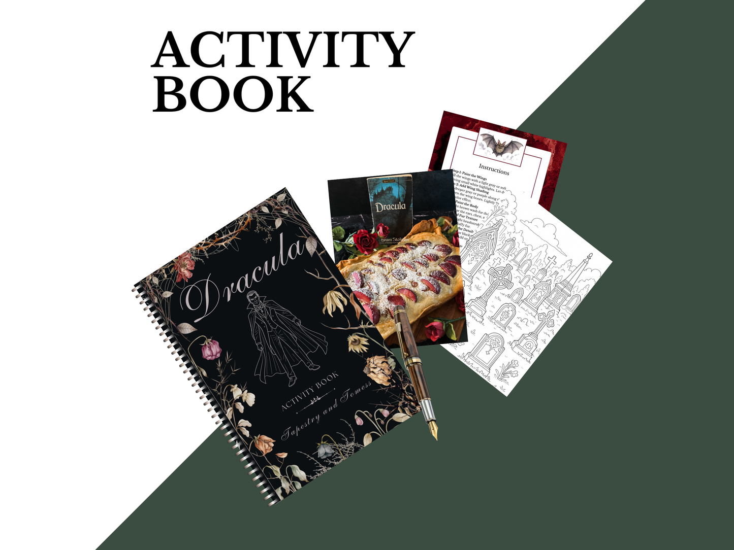 Dracula Activity Book