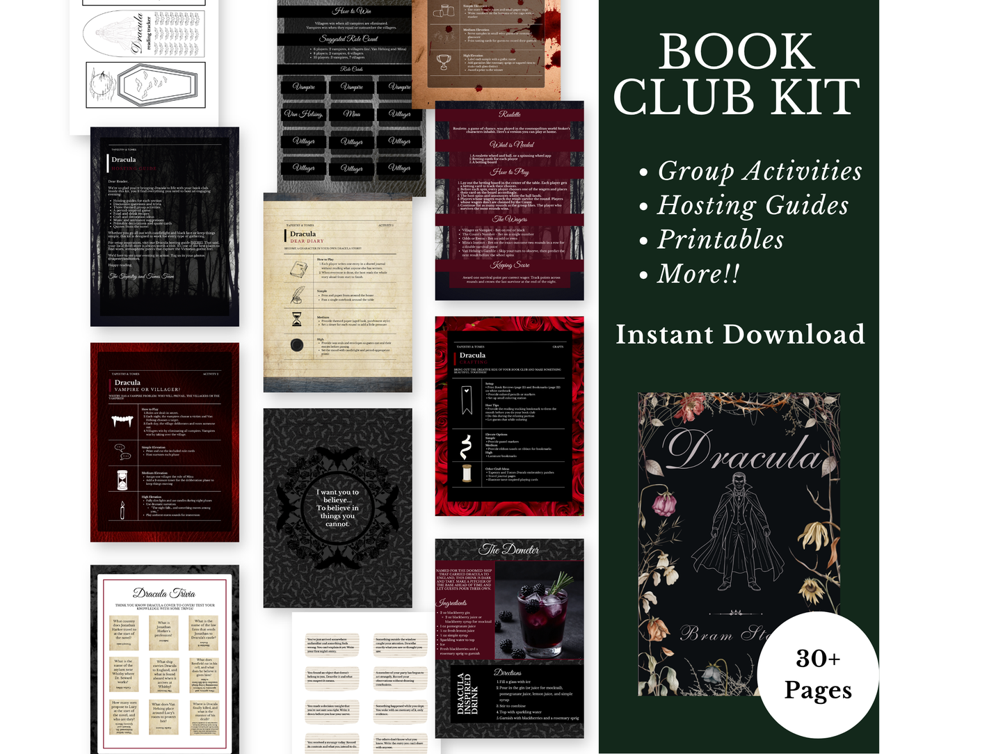 Dracula Book Club Kit (PDF)