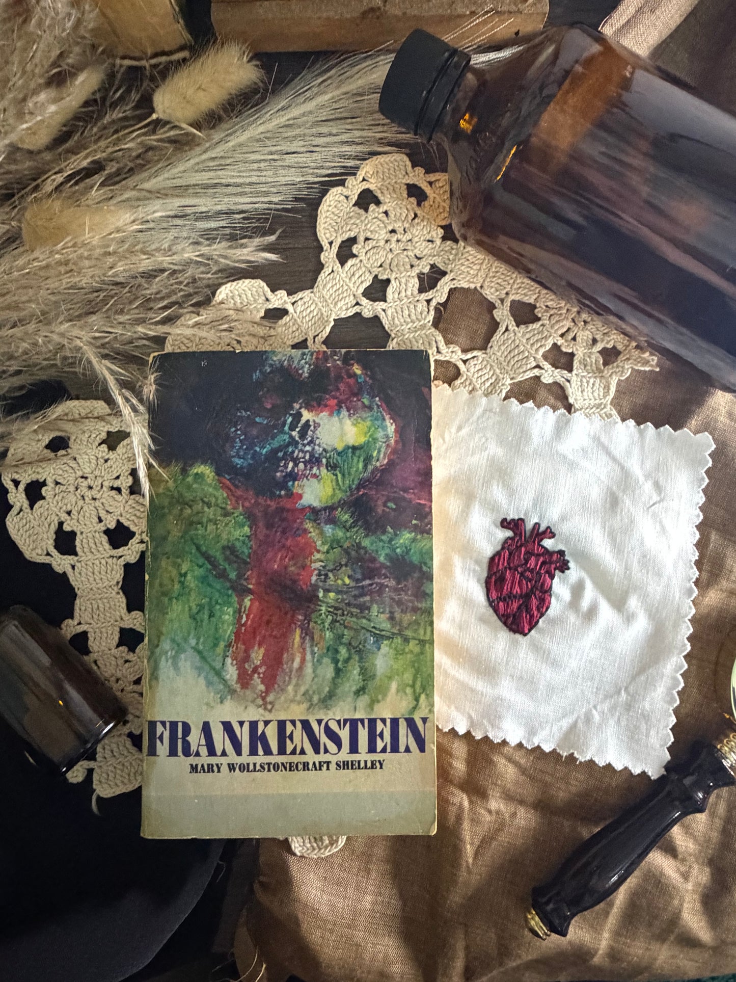 Frankenstein Embroidery Kit