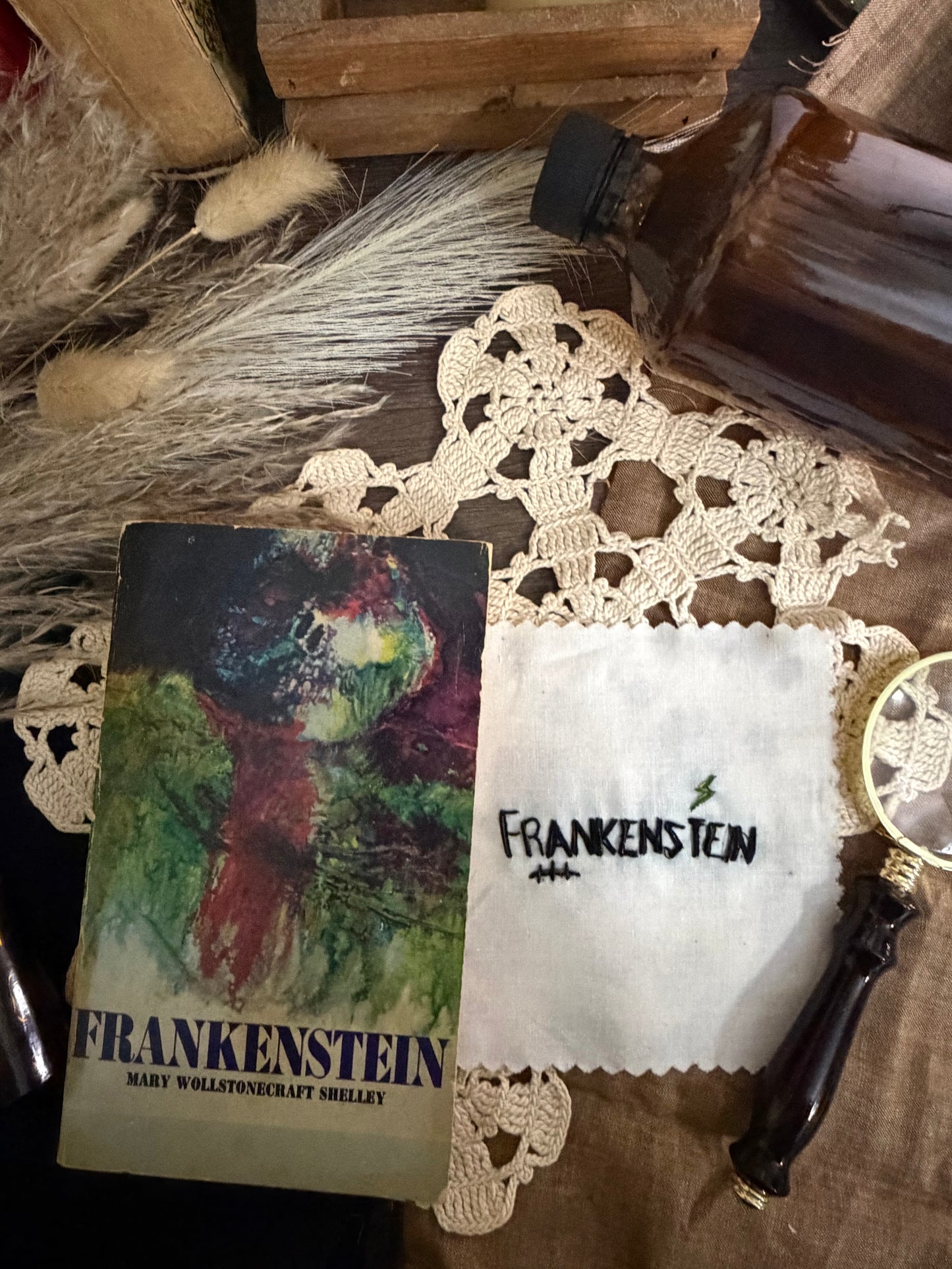 Frankenstein Embroidery Kit