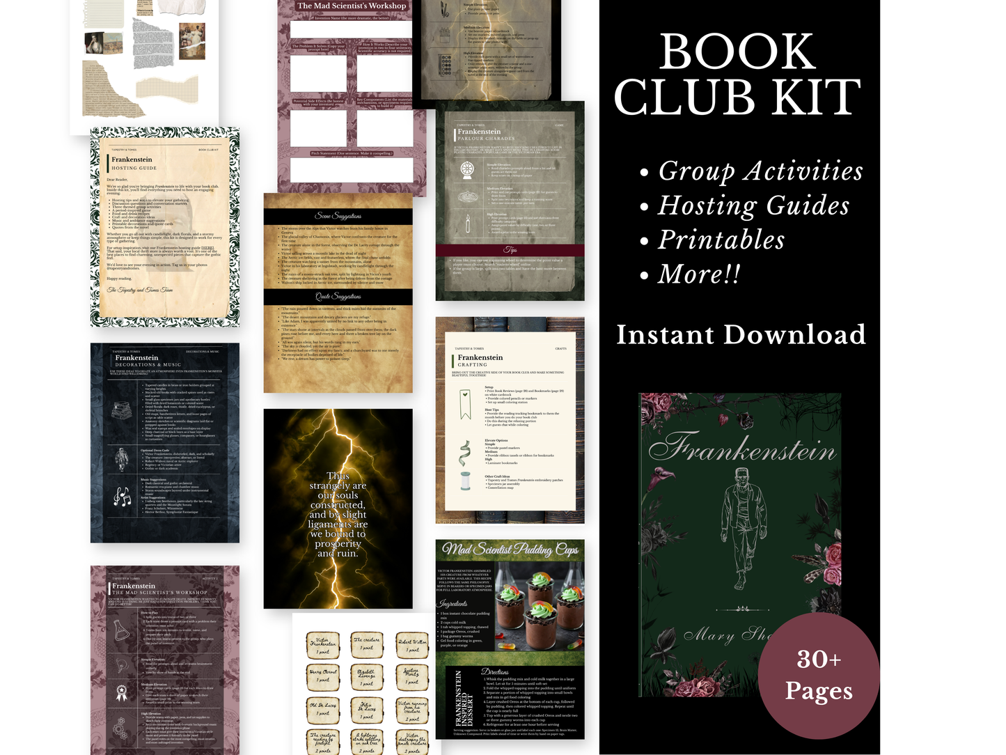 Frankenstein Book Club Kit (PDF)