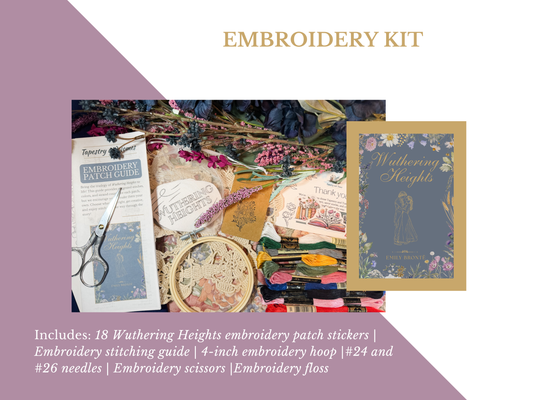 Wuthering Heights Embroidery Kit