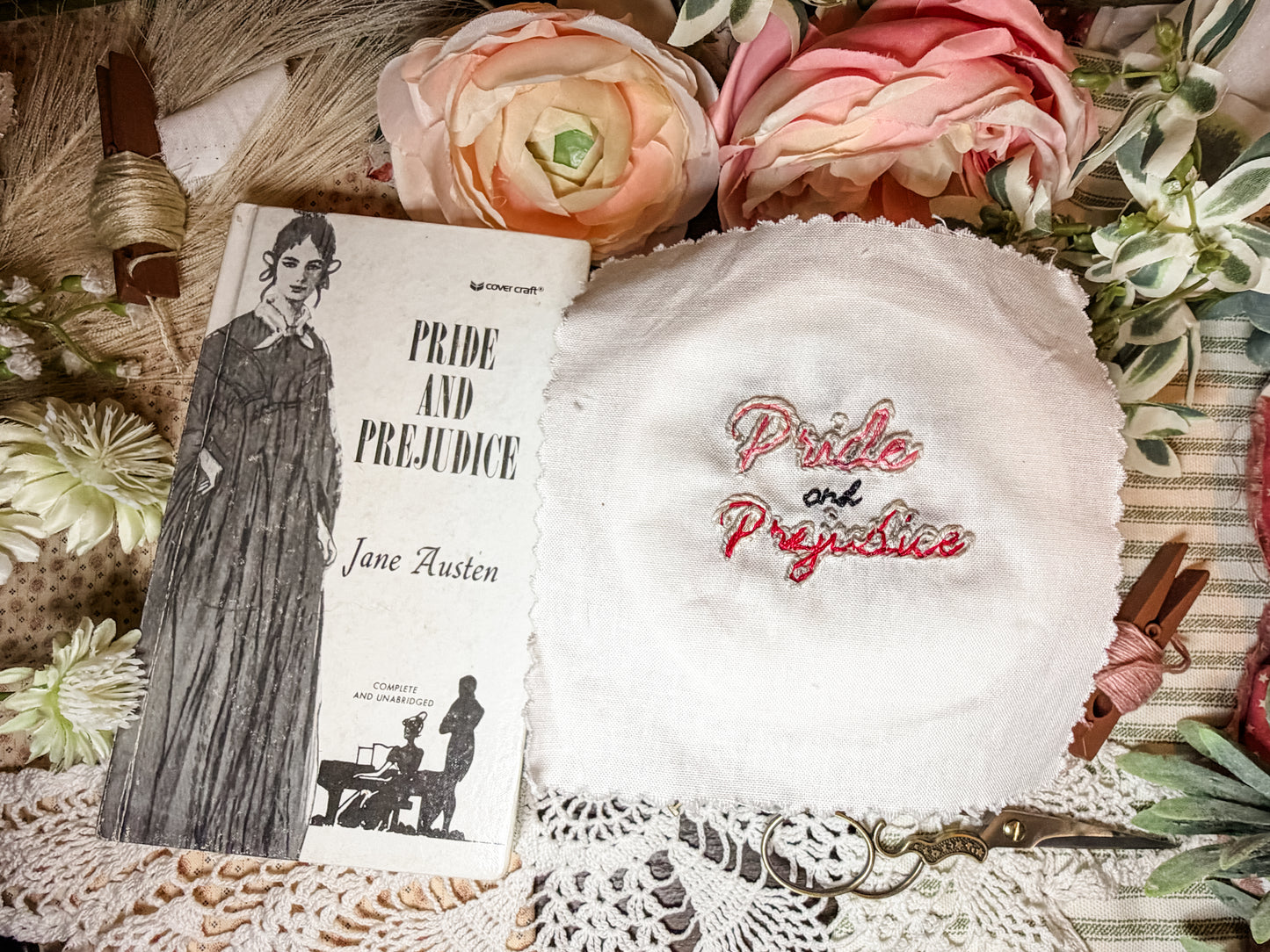 Pride and Prejudice Premium Embroidery Patch Sticker Set