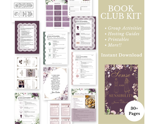 Sense and Sensibility Book Club Kit (PDF)