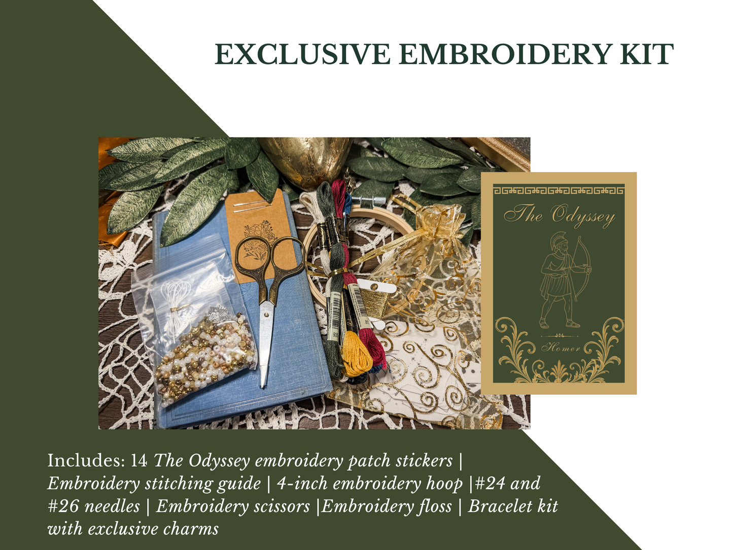 The Odyssey Special Edition Embroidery Kit