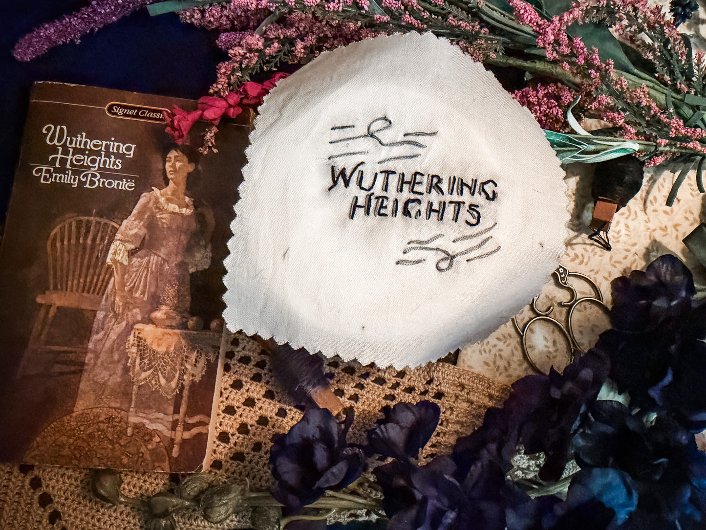 Wuthering Heights Embroidery Patch Sticker Set (PDF Version)